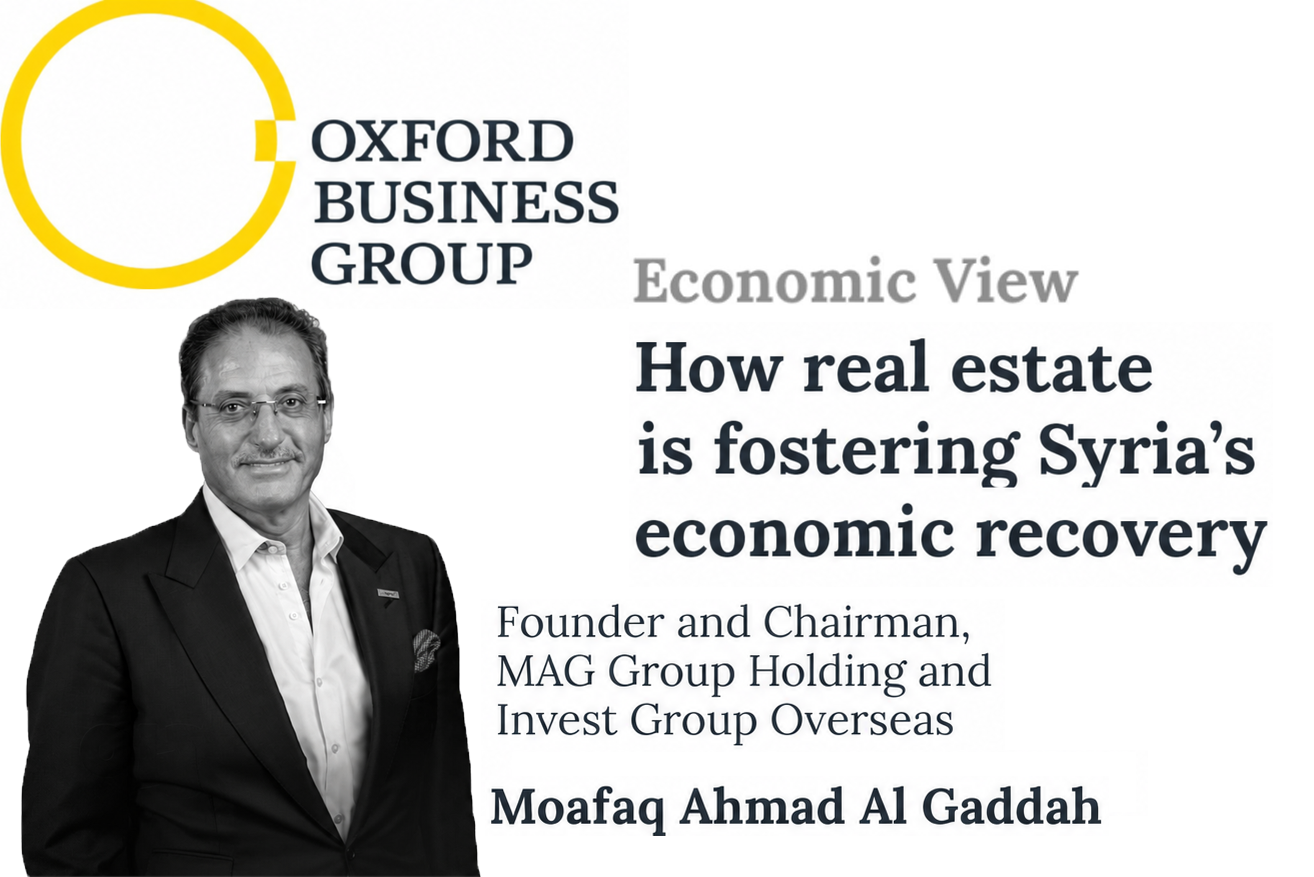 Oxford Business Group Features Moafaq Al Gaddah’s Perspective