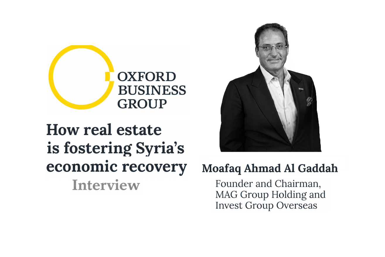 Oxford Business Group Interviews Moafaq Ahmad Al Gaddah